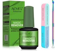 Sjzg-Dissolvant De Vernis À Ongles En Gel 15ml Pousse Cuticule & Lime A Ongles, Remover Vernis Semi Permanent, Enlève Facilement Et Rapidement Vernis Gel En 3-5 Minutes, Ne Blesse Pas Ongles