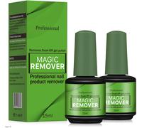 Sjzg-Dissolvant Pour Vernis À Ongles, Remover Semi Permanent À Ongles 3-5 Minutes Dissolvant De Vernis À Ongles, Sans Avoir Besoin De Papier D'aluminium Ou Trempage N'abîme Pas Vos Ongles, 2 Paquet