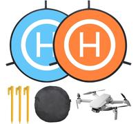 Sjzg-Drone Landing Pad, Plaque D'atterrissage Pliable Pour Drone, 55cm/22'' Tapis D'atterrissage Pour Drone Double Face Étanche, Pour Dji Mavic 2 Pro Zoom/Mavic Air 2/ Spark/Mavic Pro Platinum.Ect-Kal