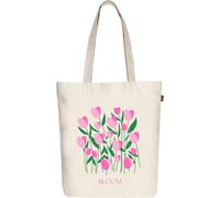 Sjzg-Ecoright 100% Organic Canvas Tote Bag With Zip, Eco-Friendly Small Tote Bags For Women For Christmas, Travel, Beach & Shopping