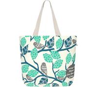 SJZG-Ecoright Umhängetasche Canvas Shopper Tasche Lässig Handtasche Groß Schultertasche Mit Innentasche Für Schule Arbeitstasche Damen Tasche