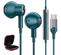 SJZG-Écouteurs Usb C Pour Iphone 16E 17 Samsung A17 A16 A56 A36 S25 Ultra S24 Pixel 9A 10Pro,Hifi Stéréo Magnétique Ecouteur Usb Type C Ecouteur Filaire Casque Avec Micro Et Contrôle Du Volume Pour M