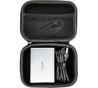 SJZG-Étui De Voyage Rigide Housse Coque Compatible Avec Chargeur Usb C Anker Prime 200W / Prime 250W, Station De Recharge 6 Ports, Étui Seulement - Noir Yc83002