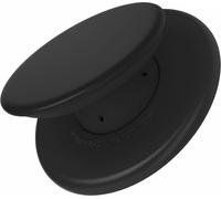 Sjzg-For Magsafe Phone Grip, Soft Silicone Magnetic Finger Grip For Iphone 15/14/13/12, Comfortable One-Touch Holding, M-Tap Tok Black