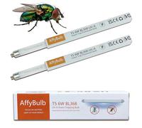 Sjzg-Fsl Oem T5 F6w Bl 368nm Tube De Remplacement Uv Pour Destructeur De Mouches 12w, 9 Pouces(2 Pièces)