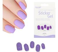 Sjzg-Glam'up Paris - Sticker Gel Semi-Permanent - Vernis Gel Adhésif - Qualité Professionnelle - Longue Tenue Jusqu`À 3 Semaines - Autocollants Facile À Utiliser - 16 Pièces - Strip Nail - Liladdict