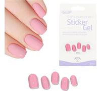 Sjzg-Glam'up Paris - Sticker Gel Semi-Permanent - Vernis Gel Adhésif - Qualité Professionnelle - Longue Tenue Jusqu`À 3 Semaines - Autocollants Facile À Utiliser - 16 Pièces - Strip Nail - Baby Girl