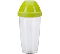 Sjzg-Gobelet Mélangeur Et Shaker Avec Disque Mélangeur Amovible, Capacité : 0,5 L, Hauteur : 18,7 Cm, Plastique, Sans Bpa, Maxi, Couleur : Clair/Vert, 3090227a