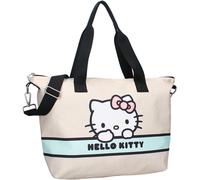 SJZG-Hello Kitty Take Me To The Party - Grand Sac À Provisions - Dimensions 48 X 32 X 14 Cm - Beige, Beige
