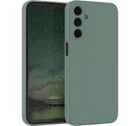 Sjzg-- Housse En Silicone Pour Galaxy A15 Housse Souple Antichoc Housse Pour Portable Avec Protection Pour Appareil Photo Fines Premium Protection Cover Tpu Phone Bumper En Vert Minuit