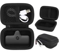 Sjzg-Housse Protection Compatible Avec Iwalk/Veger/Charmast 4800/4500/3350mah 5000mah Mini Batterie Externe Chargeur Power Bank(Noir,Housse Only)