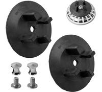 Sjzg-Joint De Rechange Avec Fixation, 2 Kits, Compatible Avec Les Siphons Ikea Atlant Et Domsjö, Kit Avec Vis De Montage Et Écrou, Panier D'évier Pièce De Rechange