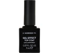 Sjzg-Korres Gel-Effect D'amande Douce Top Coat 11 Ml