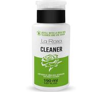 Sjzg-Larosa Nail Cleaner Ongles Degraissant 190 Ml Le Distributeur Avec Pompe Pour Essuyer La Base De Vernis Gel Pour Manucure Uv Led - Pour Désinfecter L`Ongle Et Éliminer Les Couches Collantes, Cle