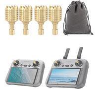 Sjzg-Lot De 2 Paires De Baguettes De Rechange Pour Manette De Jeu Dji Mini 3/Mini 3 Pro/Mini 4 Pro/Air 3/Air 2s/Mavic 3/Mavic 3 Pro/Mavic 3 Classic (Doré)-Kalanka Doré