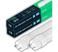 Sjzg-Lot De 2 Tubes Led De Rechange T8 G13-7,5 W 850 Lumens Puce Samsung Pour Plafond, Mur, Garage, Magasin Lumière 6 500 K Blanc Froid