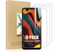 Sjzg-Lot De 3 Films De Protection D'écran En Verre Trempé 9h Entièrement Transparent, Anti-Rayures, Moins D'empreintes Digitales, Compatible Avec Les Coques Pour Samsung A04s