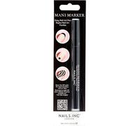 Sjzg-- Mani Marker Black Nail Art Pen - Stylo Précis Pour Le Design Des Ongles En Noir - Vegan, Non Testé Sur Les Animaux & Facile À Utiliser - Idéal Pour Le Diy-Nail Art - Manucure Parfait