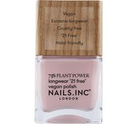 Sjzg-- Mani Meditation Plant Power Vernis À Ongles - 73% Plant Based, 100% Vegan & Non Testé Sur Les Animaux - Manucure Parfaite, Doux Rose Poussiéreux - Nail Art Écologique