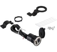 Sjzg-Moto Étanche Téléphone Portable Usb Prise Port D'alimentation Chargeur Rapide 12v À 5v 1.5a Moto Smartphone Gps Usb Chargeur Adaptateur Secteur