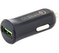 Sjzg-Nacl-Qc1 X Kk Carmax Chargeur Voiture Avec Qualcomm Charge Rapide 3.0 Noir