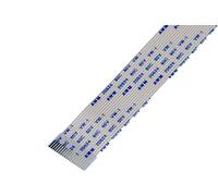 Sjzg-Nappe Ruban Zif Fpc 18 Fils Awm, Pas 1mm Longueur 200mm Largeur 18.5mm. Connecteurs Sur La Même Face De La Nappe Fpc