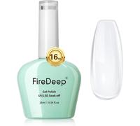 Sjzg-No Wipe Base Coat Gel Polish,16ml Clear Base Coat For Gel Nail Polish Soak Off Long-Lasting Nail Salon Diy At Home