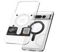 Sjzg-Onetap Anneau Téléphone Magnétique Magsafe/Pixelsnap, Ring Convertisseur Pour Accessoire Magsafe Et Charge Sans-Fil Compatible Avec Iphone 17 16 15 14, Samsung, Pixel, Xiaomi Et Coques - Carbon