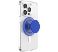 Sjzg-: Popgrip Round Pour Magsafe - Anneau Adaptateur Pour Magsafe Inclus - Support Et Poignée Pour Smartphone Et Coques Avec Un Top Interchangeable - Popout Basic Cobalt