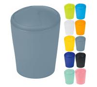 Sjzg-Poubelle À Bascule Pp Move 5l Frosty Gris