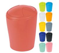 Sjzg-Poubelle À Bascule Pp Move 5l Frosty Rouge