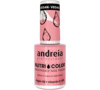 Sjzg-Professional Nutricolor - Vernis À Ongles Respirant Vegan - Couleur Nc29 Rose Barbe À Papa D' 10.5ml - Nail Art Diy, Vegan Et Non Testé Sur Les Animaux, Soin + Couleur En Une Étape