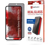Sjzg-Protection Complète De Confidentialité En Verre Blindé (10h) Pour Samsung Galaxy S22+/S23+, Cadre De Montage Écologique, Filtre De Confidentialité, Verre Trempé, Film De Protection Résistant