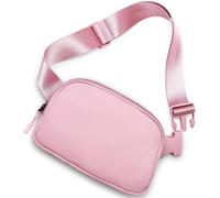 Sjzg-Sac Banane, Fanny Pack, Belt Bag, 40 Inch Adjustable Strap, Waterproof, Rose, Unisex, Minimaliste