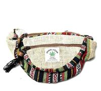 Sjzg-Sac Banane Hippie Nepal, Multicolore C, 20 Centímetros, Hippie