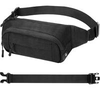Sjzg-Sac Banane Pour L'extérieur, Sac À La Taille Ceinture Pour Femme Et Homme, Sac De Hanche Fait Avec Prise Casque, Ceinture Réglable Pour Le Cyclisme, La Course, Le Jogging, Les Voyages