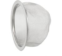 Sjzg-Sourcingmap Filtre Théière Maille Thé Infuseur Filtre Tisane Crépine Filet Thé Panier Passoire Épice 7cm Diamètre Couleur Argenté