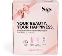 Sjzg-Staylac Starter Set Your Beauty. Your Happiness - Vernis Semi Permanent - Lampe Uv Ongles Gel - Kit Ongle - Vernis Gel Uv Semi Permanent - Top Coat - Base Coat