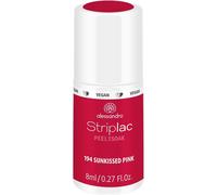 Sjzg-Striplac Peel Or Soak Sunkissed Pink -Vegan - Led-Nagellack Im Kräftigen Pink \U2013 Für Perfekte Nägel In 15 Minuten, 8ml