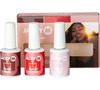 Sjzg-.® Sunset Tango Lot De 3 Vernis À Ongles Gel Uv/Led De Qualité Supérieure (3 X 9 Ml) Sans Hema Végétalien