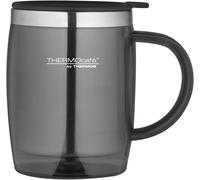 SJZG-Thermocafé Plastique Et Acier Inoxydable Desk/Mug De Voyage, 450 Ml, Acier Inoxydable, Gun Metal, 13 X 9 X 12 Cm