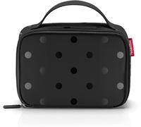 Sjzg-Thermocase Glossy Dots Black - Petit Sac Isotherme Pour Cosmétiques, Médicaments, Collations, Etc. - En Matériau Imperméable