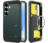 SJZG-Tough Armor(Ai) Magfit Coque Compatible Avec Samsung Galaxy S25 Plus - Vert