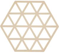 Sjzg-Triangles Silicone Trivet, Birch