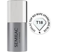 Sjzg-Vernis À Ongles Gels Semi-Permanents Uv T18 Top Coat Sparkling Blue 7ml