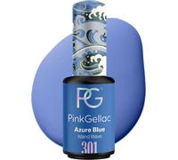 Sjzg-Vernis Semi Permanent Uv - 301 Azure Blue 8 Ml - Vernis Gel Uv Semi Permanent Bleu Pour 14 Jours - Gel Polish Facile À Utiliser De Qualité Salon - Facile À Enlever