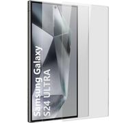 Sjzg-Verre Trempé Écran Pour Samsung Galaxy S24 Ultra [6,8 Pouces] [2 Pièces], Protection Écran, Vitre Protection, Film Protecteur Avec Lingettes Jetables