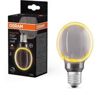 SJZG-Vintage 1906 Globe 80 Filament O Lampe, 4 W, 110 Lm, 1800 K, 818 Blanc Chaud Agréable, Smoke, Ip 20, Verre Sans Plomb, 80 Mm, Douille E27