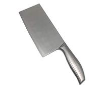 SJZS Outils Couteau de Cuisine en Acier Inoxydable 3cr13 Hacher Couteau de Cuisine Chinoise Chop os Couteau de Boucher sans Soudure Soudure en Acier Inoxydable Cleaver Faire Cuire