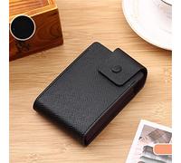 SJZZJSBX Porte-Cartes de crédit pour Homme, Porte-Monnaie en Cuir pour Cartes, Portefeuille pour Carte d'identité, Porte-Cartes bancaire, Porte-Cartes et pièces de Monnaie pour Femme (A, 11,5 x 7 cm)